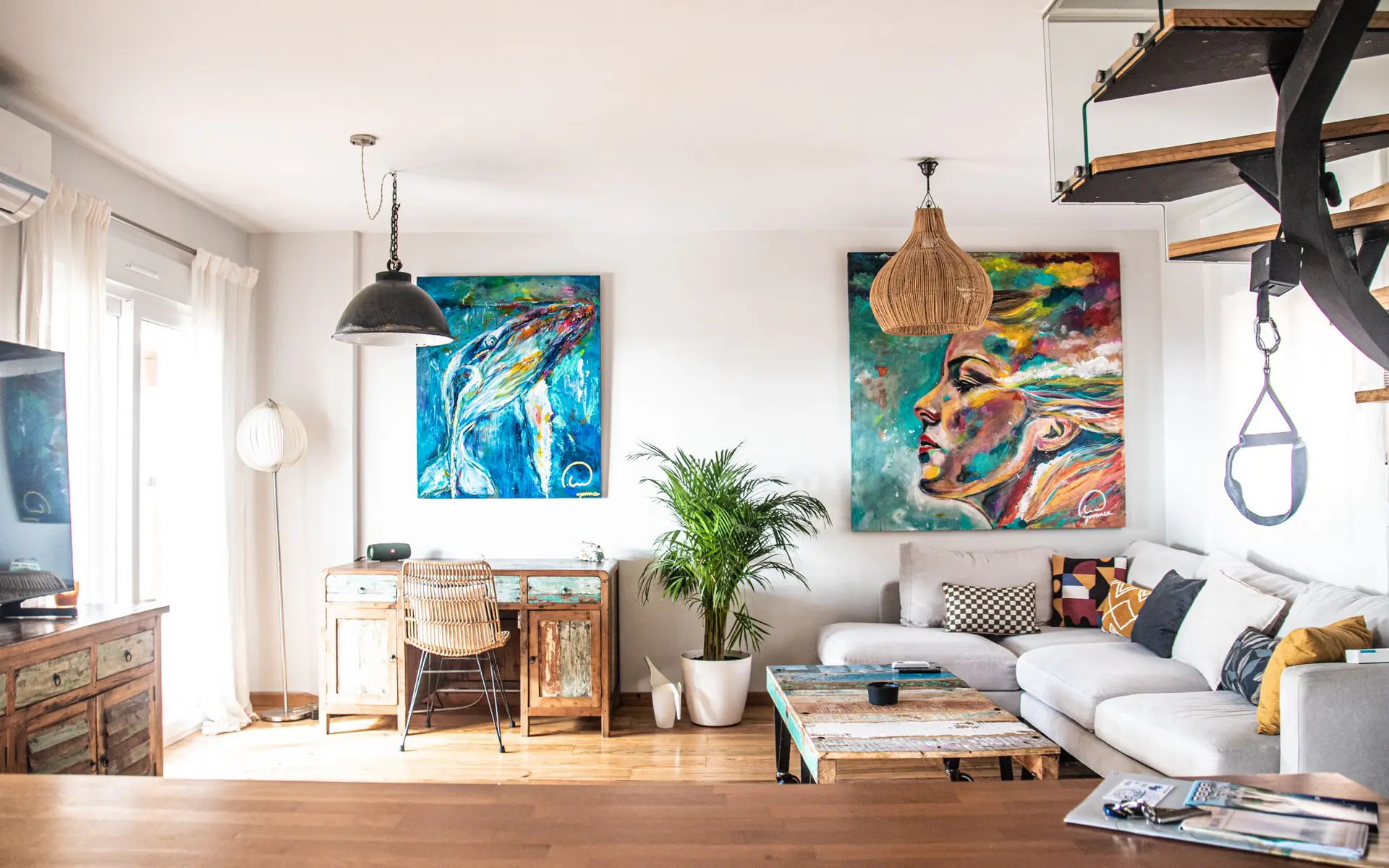 AMARA Family and Surf hus med havsutsikt i Tarifa